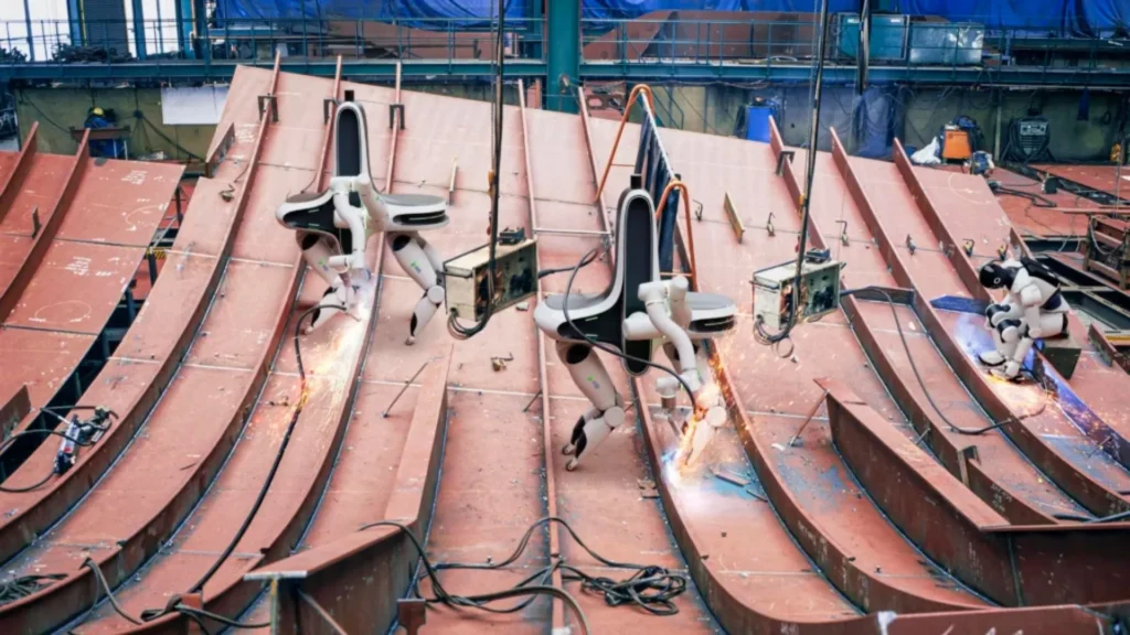 Hyundai and NEURA Robotics integrate robots in shipbuilding