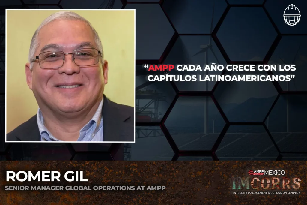 Romer Gil, Senior Manager Global Operations at AMPP