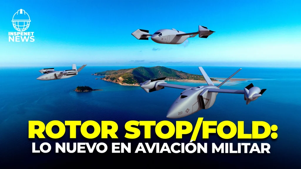 Bell Textron revoluciona la aviación militar con su innovador rotor Stop/Fold