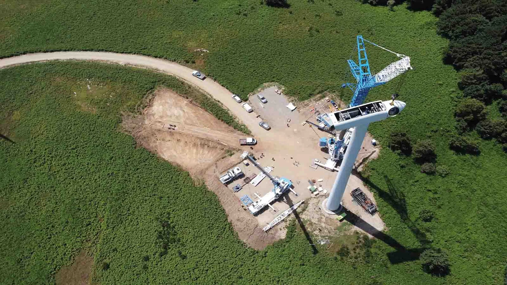 RWE avanza en la construcción del parque eólico Serra Giannina de 42 MW en Basilicata, Italia.