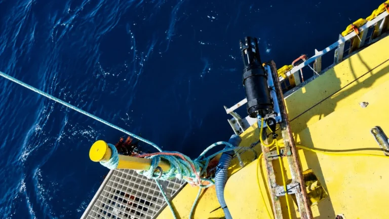 Sistema de monitorización marina de VICINAY MARINE desarrollado detectar corrosión en líneas de fondeo.