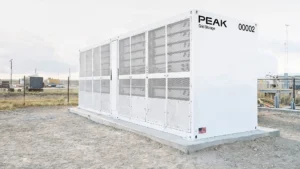 Peak Energy pone en marcha su sistema de almacenamiento energético