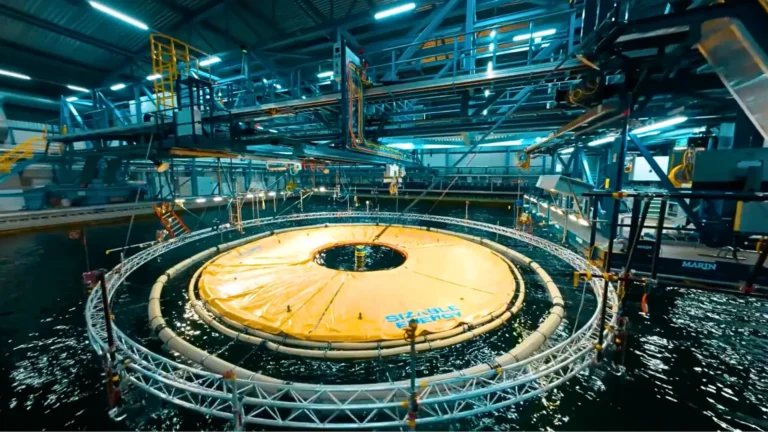 Sistema de energía oceánica de Sizable Energy