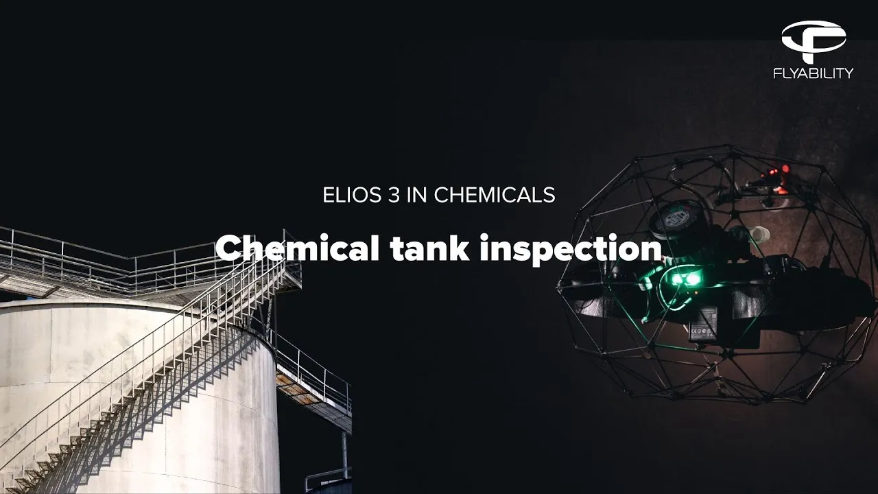 storage tank ut inspection with the elios 3 drone