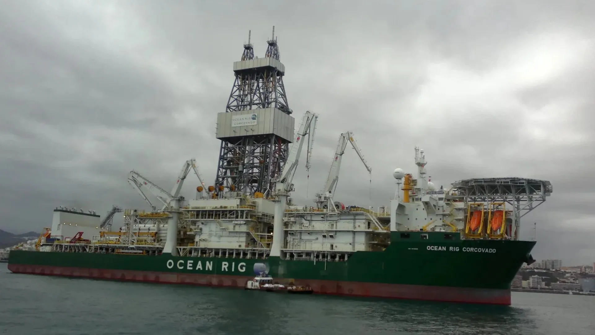 Buque Deepwater Corcovado de Transocean