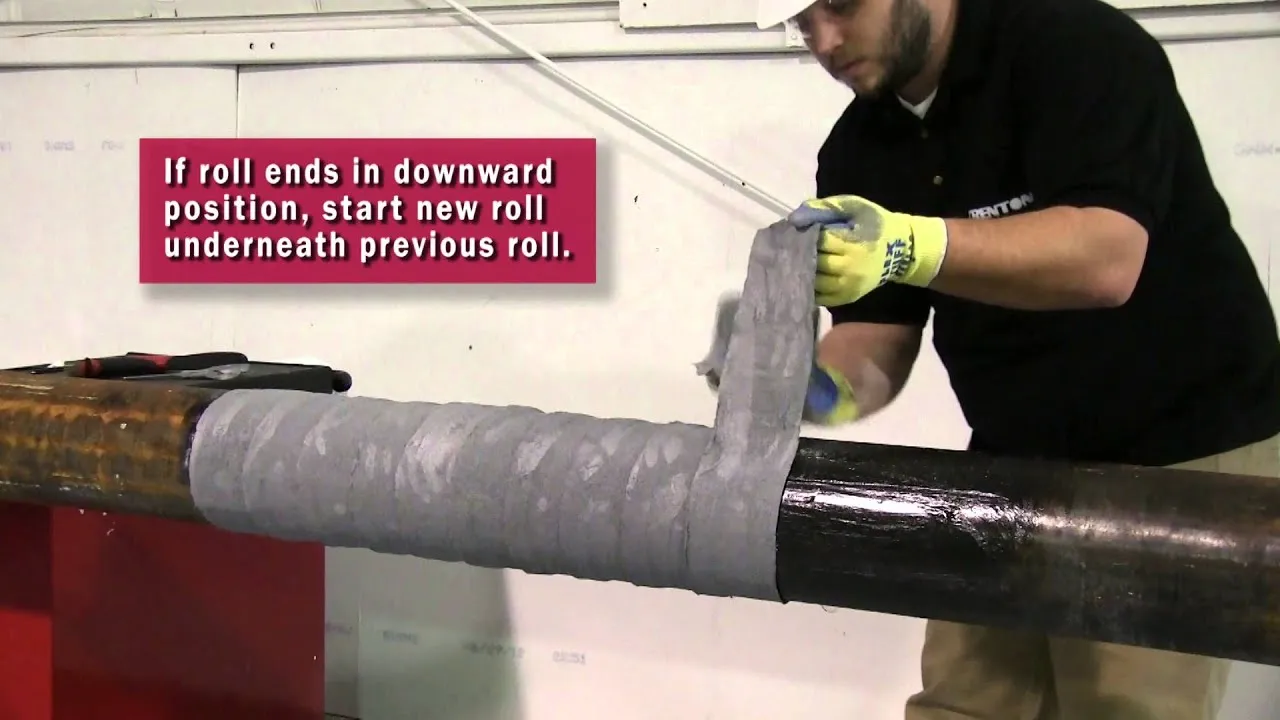 trenton corporation wax tape anticorrosion wraps application procedures 5