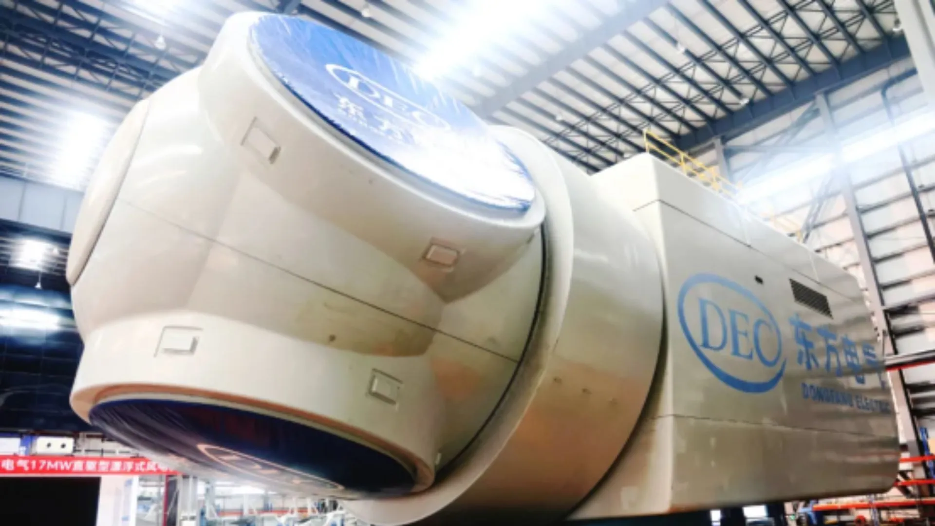 Turbina eólica flotante de accionamiento directo más grande del mundo