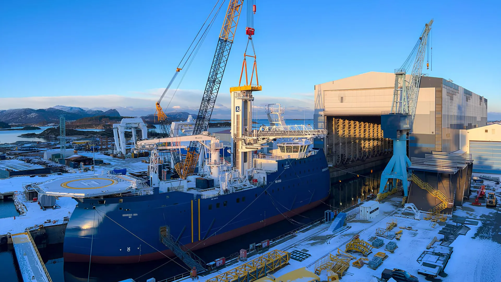 Buque CSOV 322 de Ulstein Verft