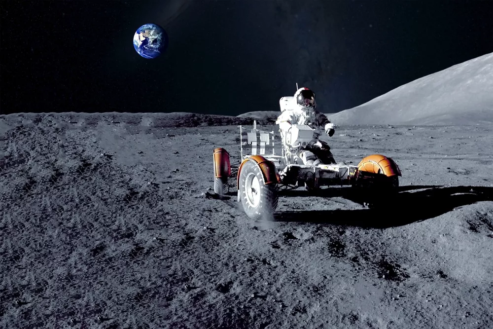 vehiculo de terreno lunar