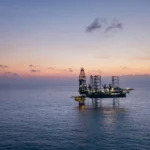 Representación de la plataforma de perforación NAGA 2