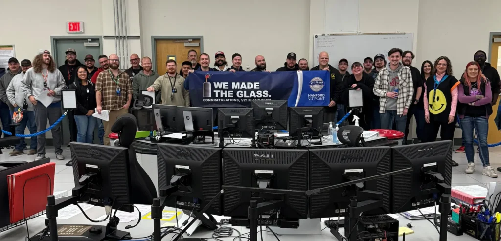 Bechtel inicia la vitrificación nuclear en Hanford con éxito
