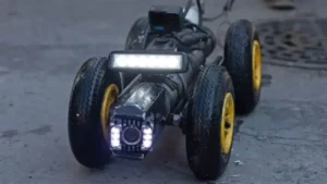 Así es Wall E: el robot que recorre y monitorea los desagües