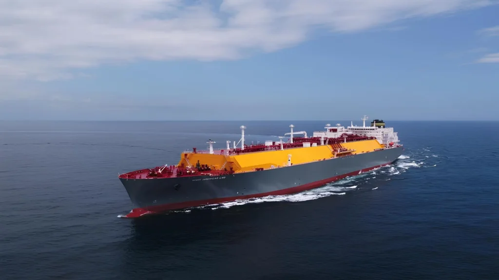 Buque metanero incluido en el acuerdo de Wärtsilä y TMS Cardiff Gas