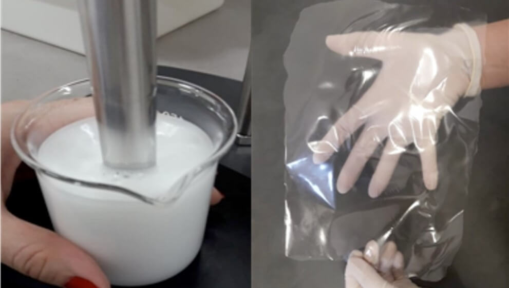 Researchers create a biodegradable, edible, antimicrobial and more resistant than usual plastic