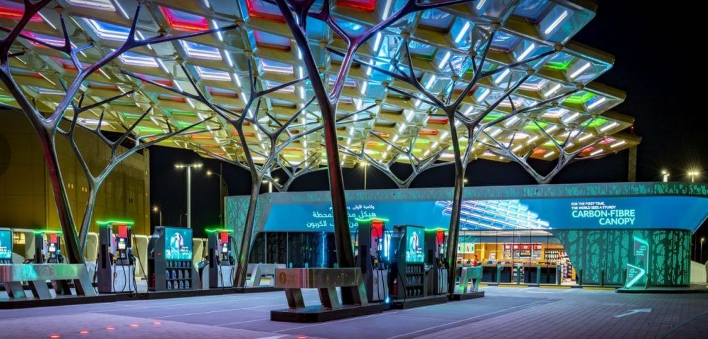 ENOC’s futuristic gas station unveiled at Dubai Expo 2020