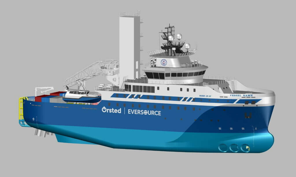 Construction begins on the first offshore wind farm service vessel