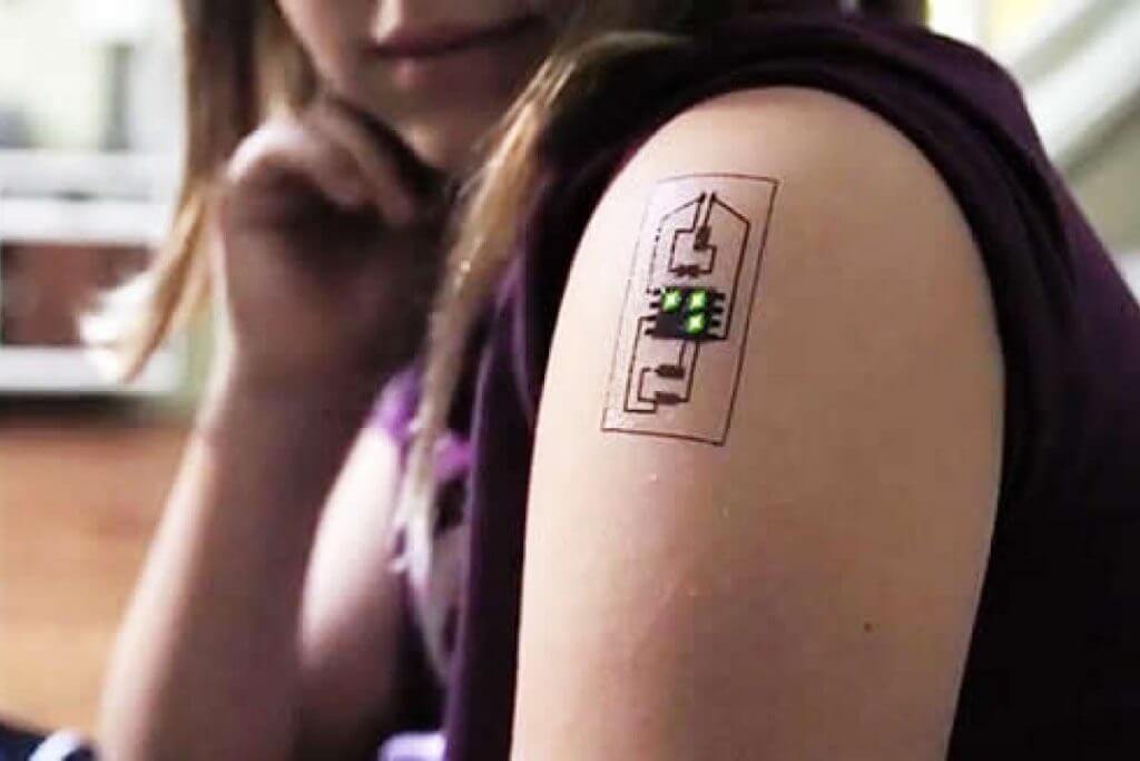 Electronic tattoos could replace smartphones