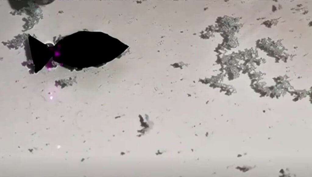 Sichuan University researchers develop a robot fish that could clean the oceans of microplastics