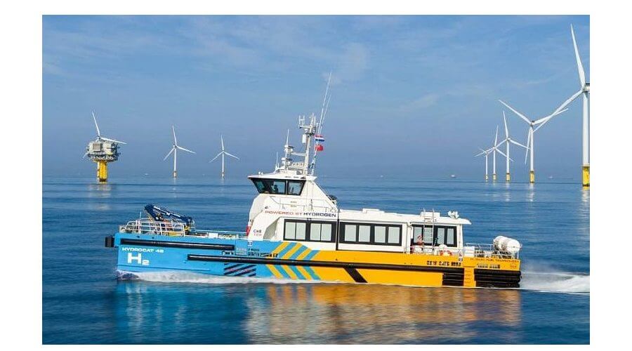 Danish company Vestas teams up with Windcat Workboats to develop hydrogen-powered vessels