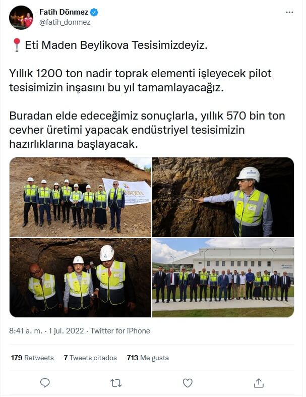 676 imagen interna tweet del ministro Turco