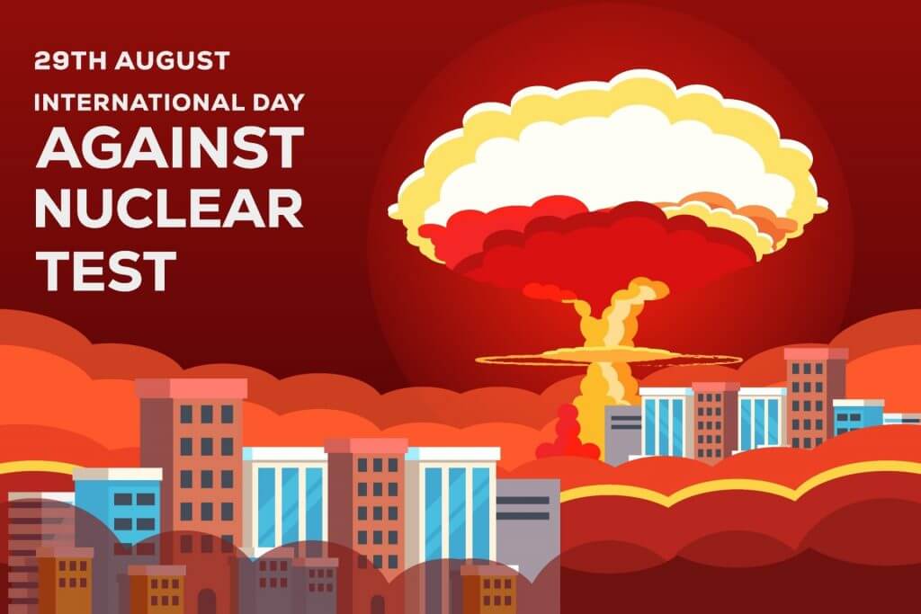 Today marks the International Day Against Nuclear Tests.