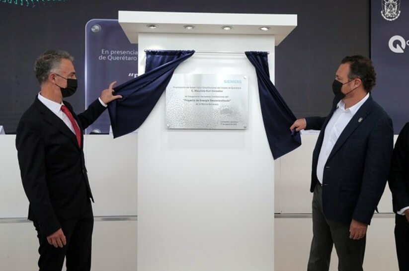 Siemens installs new solar energy system in Mexico