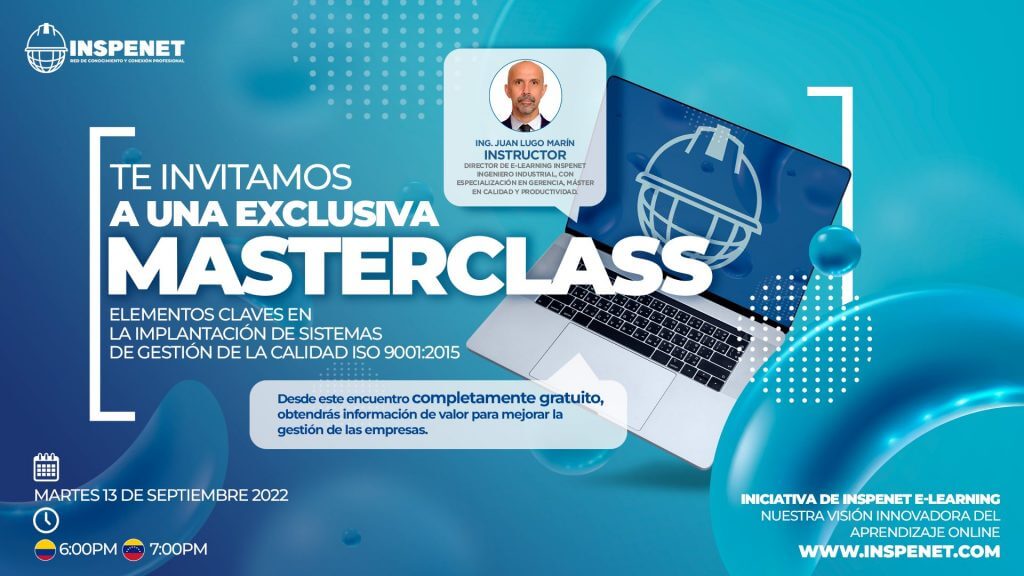 Inspenet invites you to participate in the free Master Class