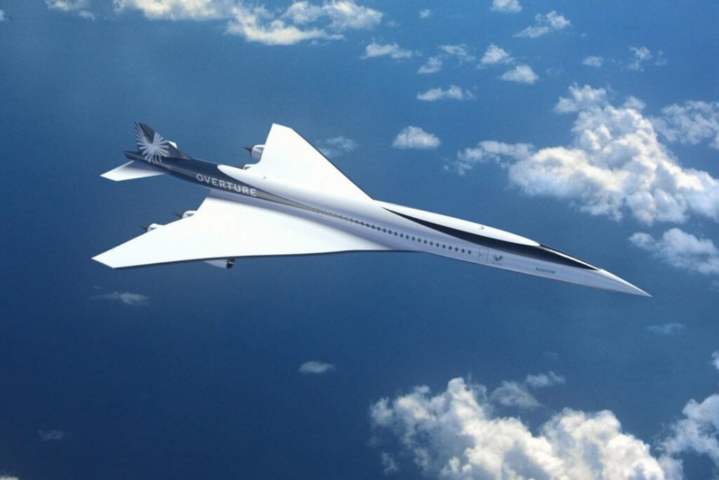 Overture supersonic aircraft to run on 100% sustainable fuel