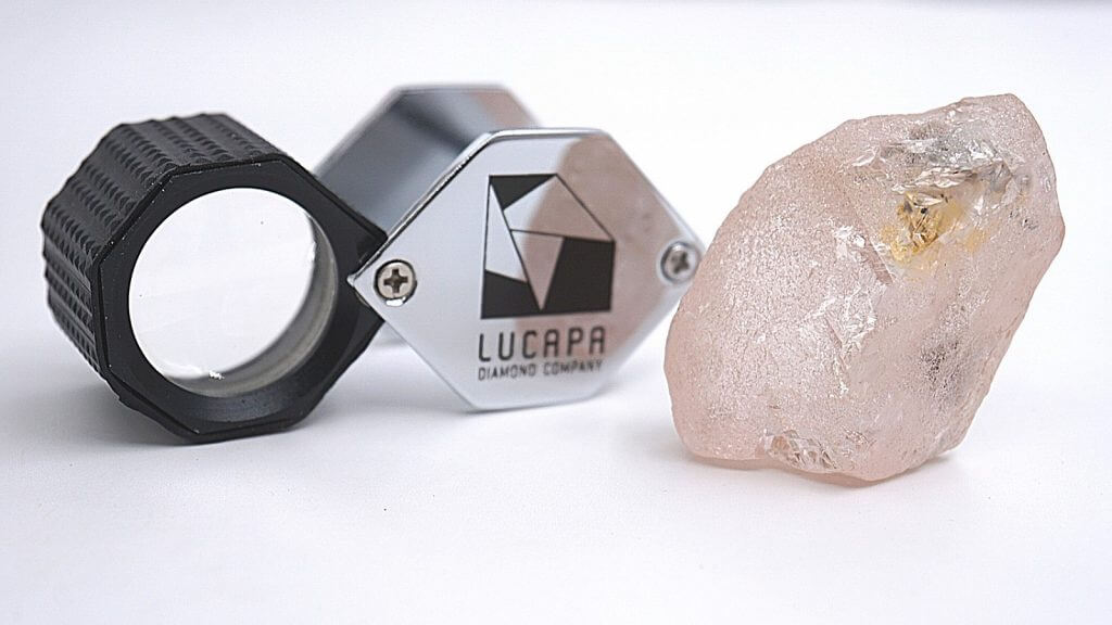 Largest pink diamond found in Angola in 300 years