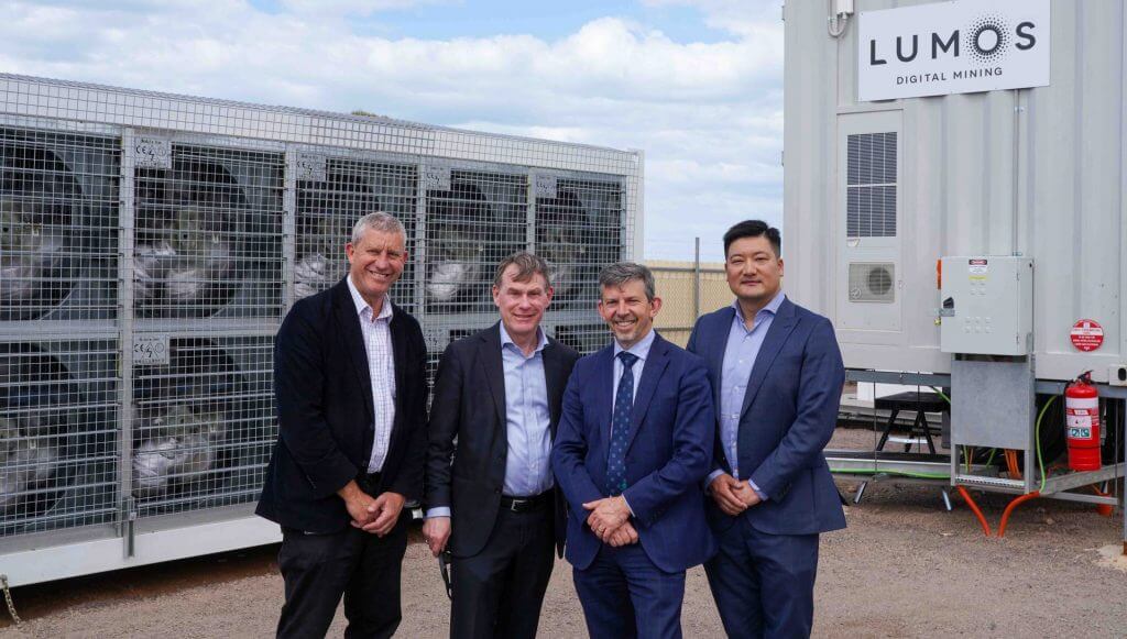 Lumos Digital Mining Opens Green Bitcoin Mining Center in Australia