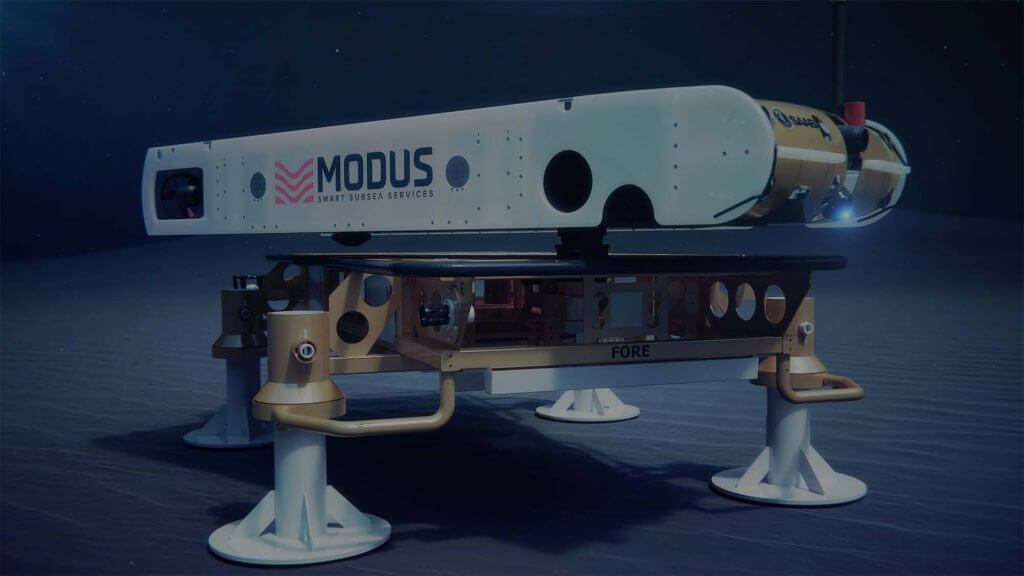 British company Modus Subsea Services and Equinor sign the first contract for resident underwater drones