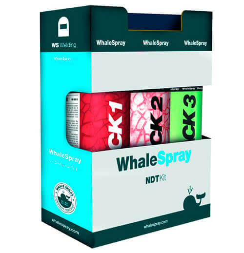 895 Testek WhaleSpray Penetrating Liquid Kit Crack MCS