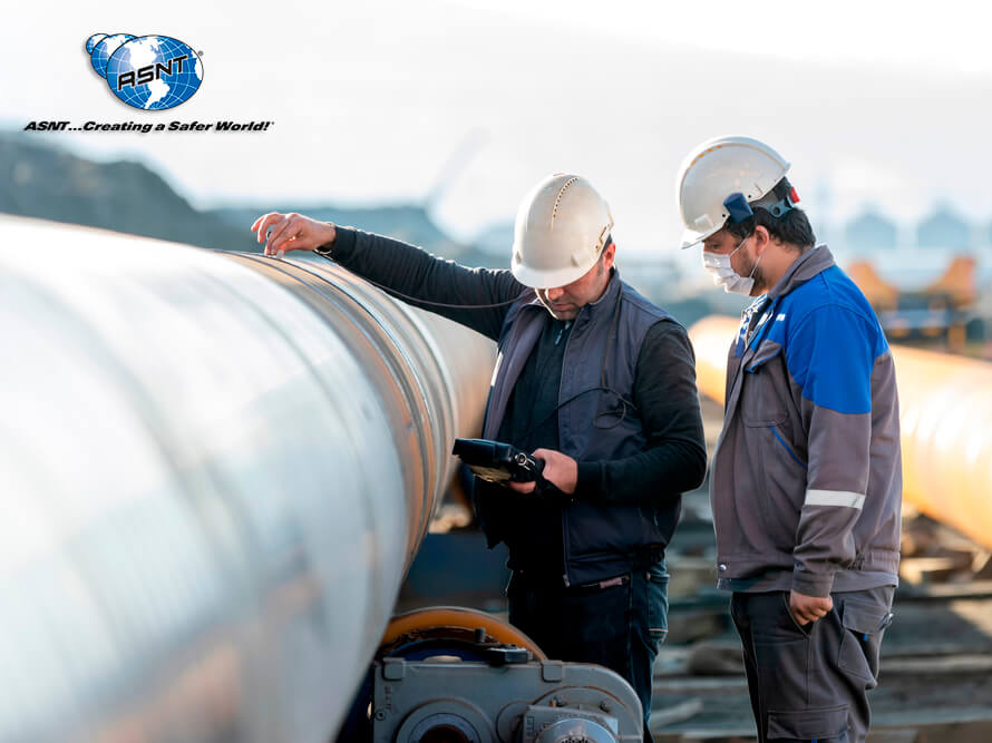 ASNT provides services for the qualification and certification of NDT professionals