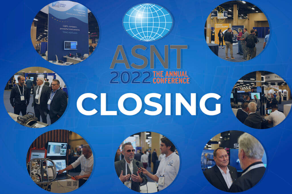 Interview – Closing ASNT The Annual Conference 2022