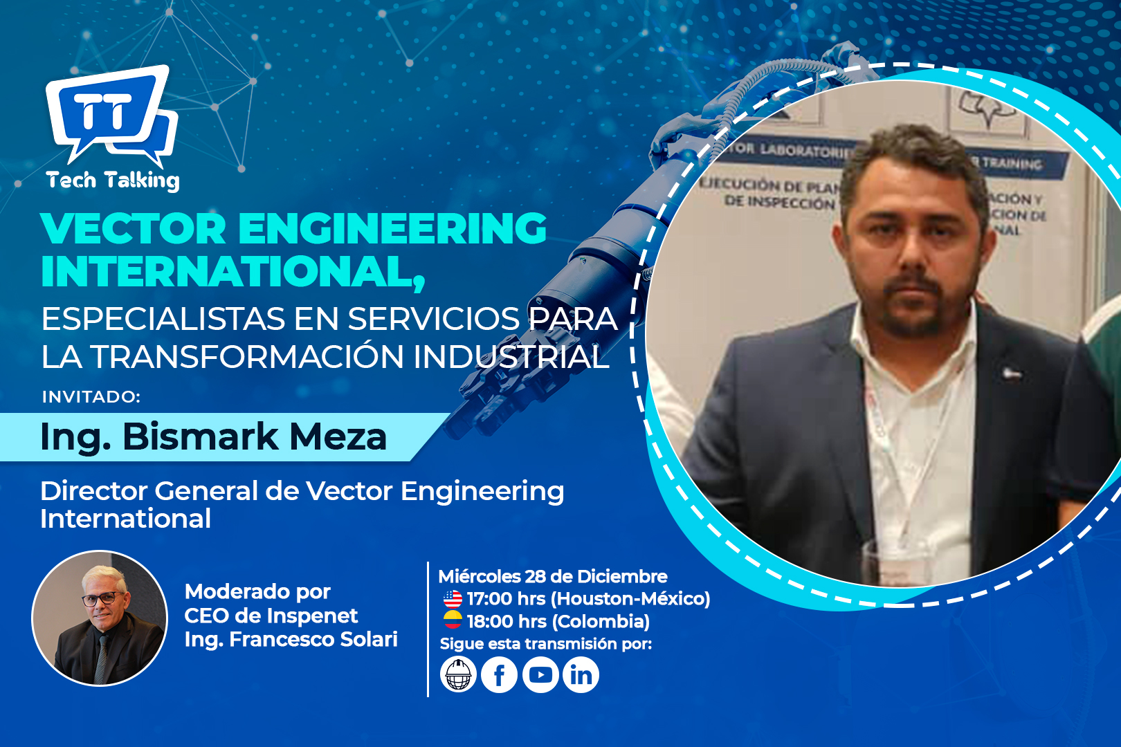 Noticia en el pr ximo programa tech talking conversaremos sobre