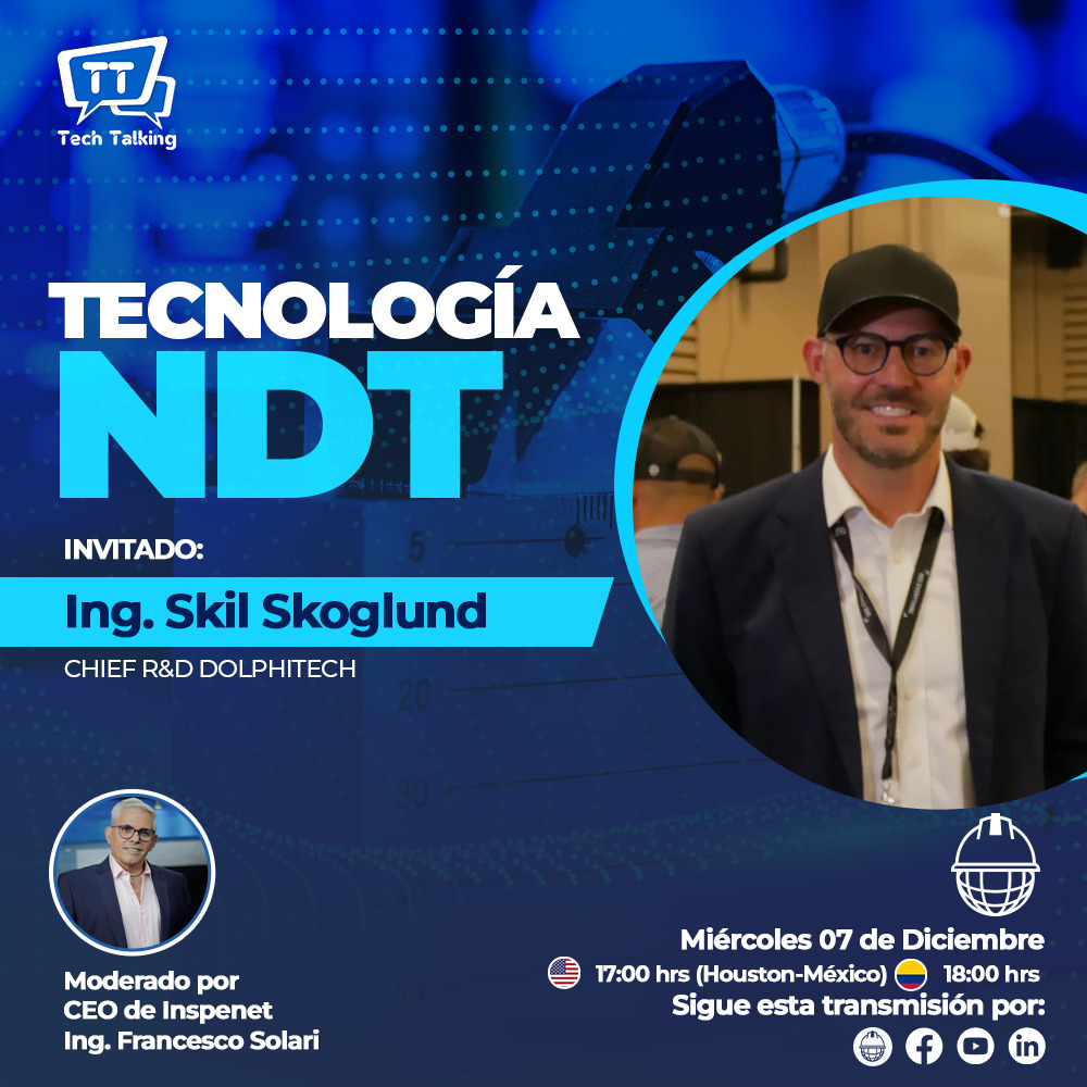 This week in the Tech Talking program we will talk about Non-Destructive Testing technologies