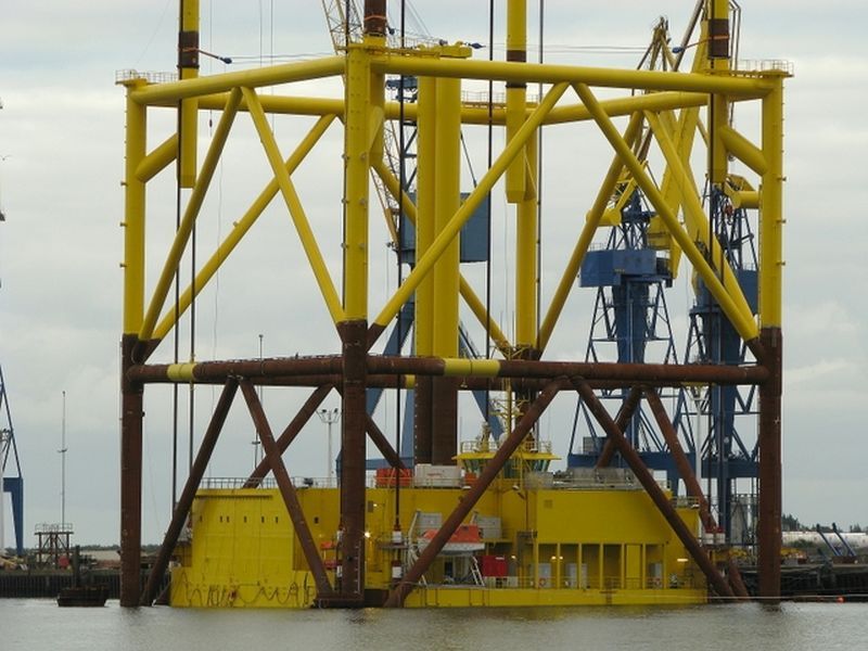 Estructura marina Offshore Transformer Belfast