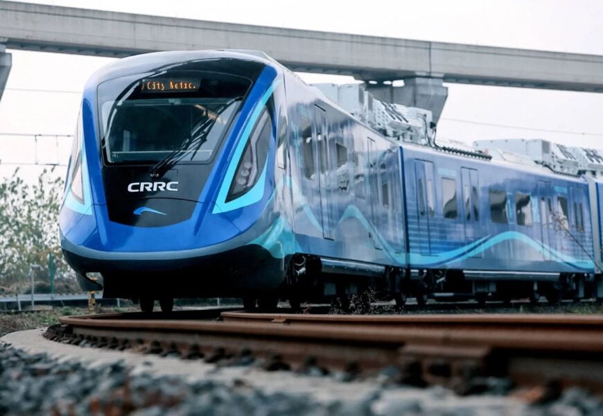 China inaugurates its first hydrogen urban train