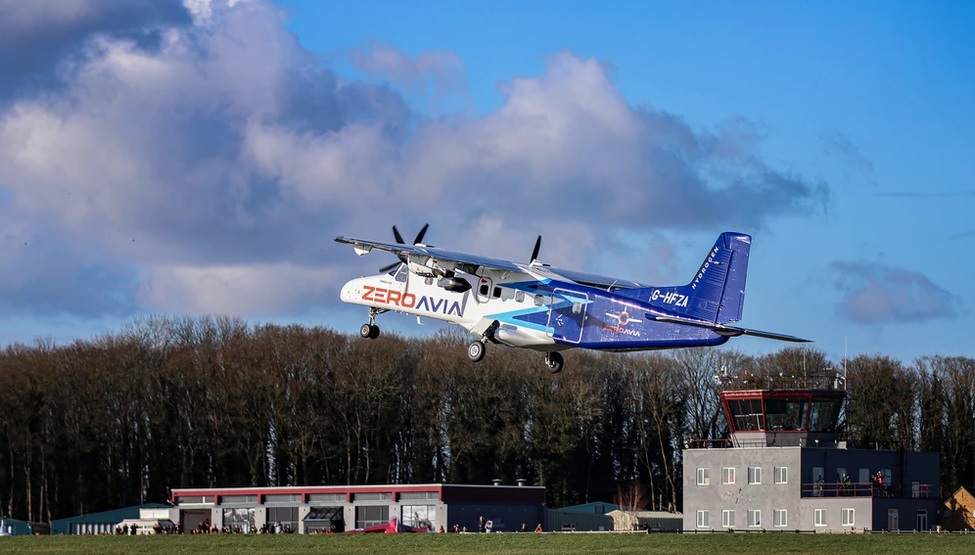 ZeroAvia flies the world’s largest aircraft powered by a hydrogen electric engine