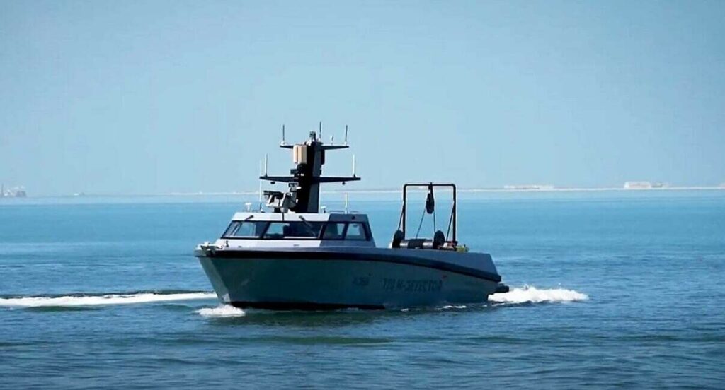 United Arab Emirates and Israel developed autonomous boat