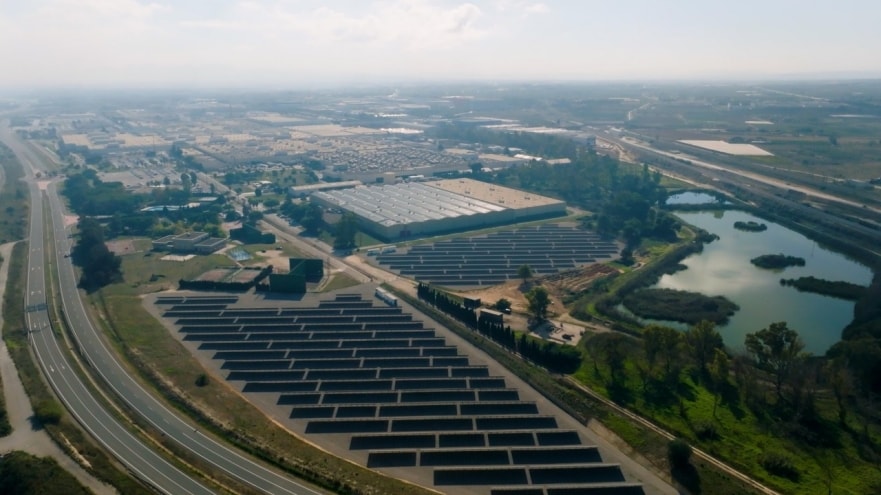 Ford unveiled a new solar power plant in Europe