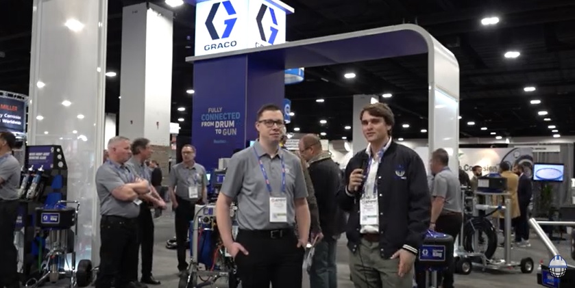 Graco Highlighted Advantages of Contractor King Sprayer at AMPP 2023