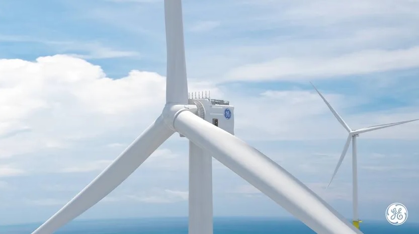 General Electric develops a large 18 MW offshore wind turbine