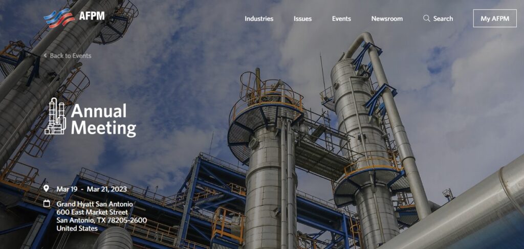 Texas Welcomes the Annual Meeting of American Fuel and Petrochemical Manufacturers