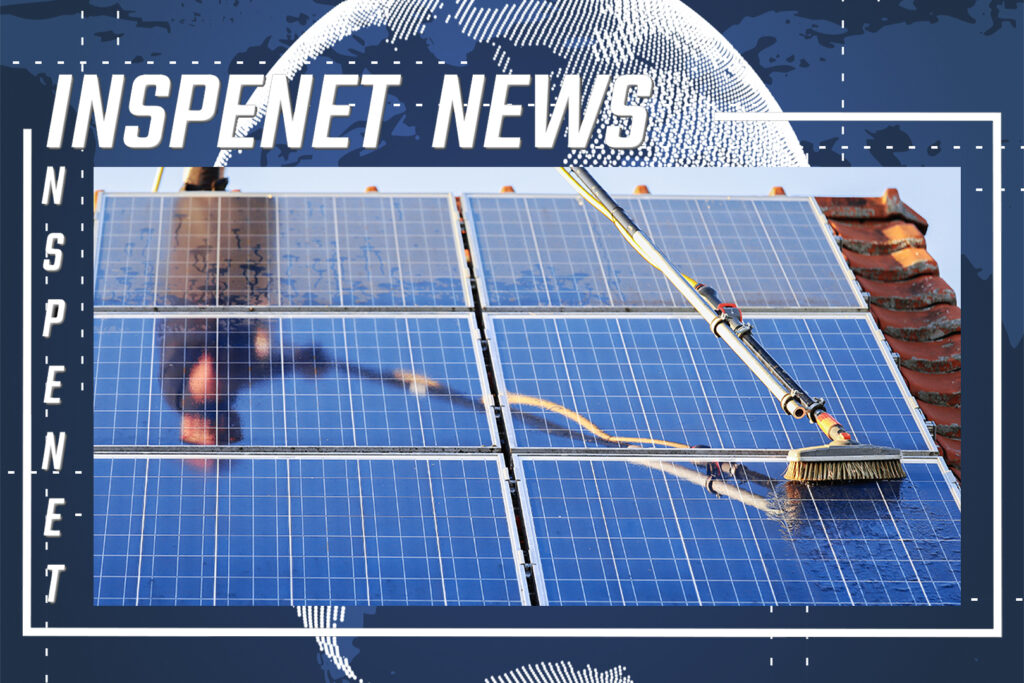Cómo limpiar paneles solares sin agua || INSPENET NEWS 08/03/2023