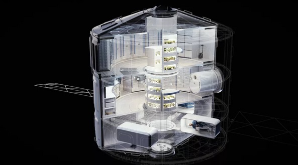 1768 Airbus construira un modulo espacial interna