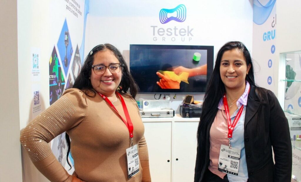 1798 Grupo Testek en la Expo Mantener 2023 interna 2