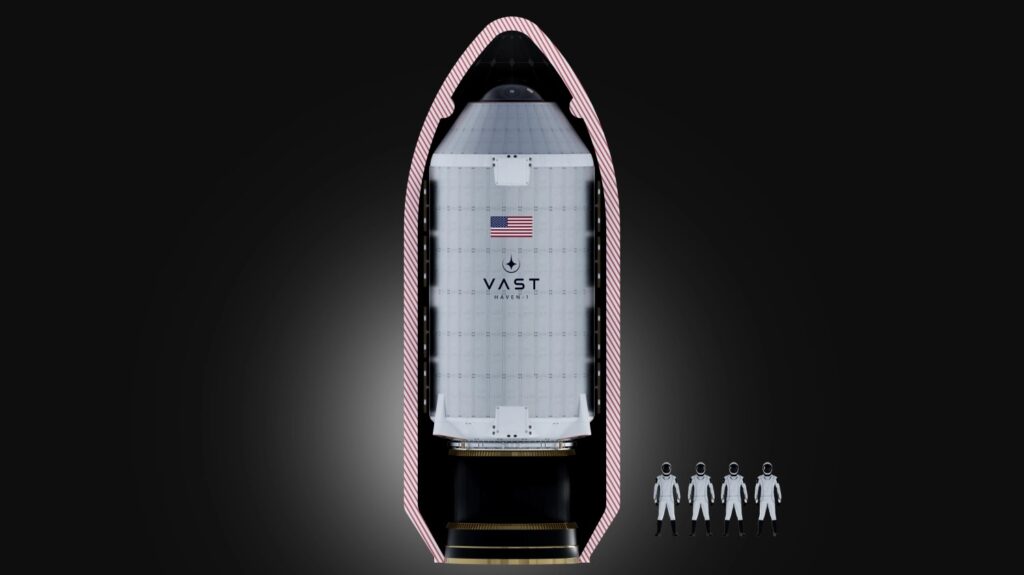 1849 Vast y SpaceX planean lanzar la primera estacion espacial comercial 3