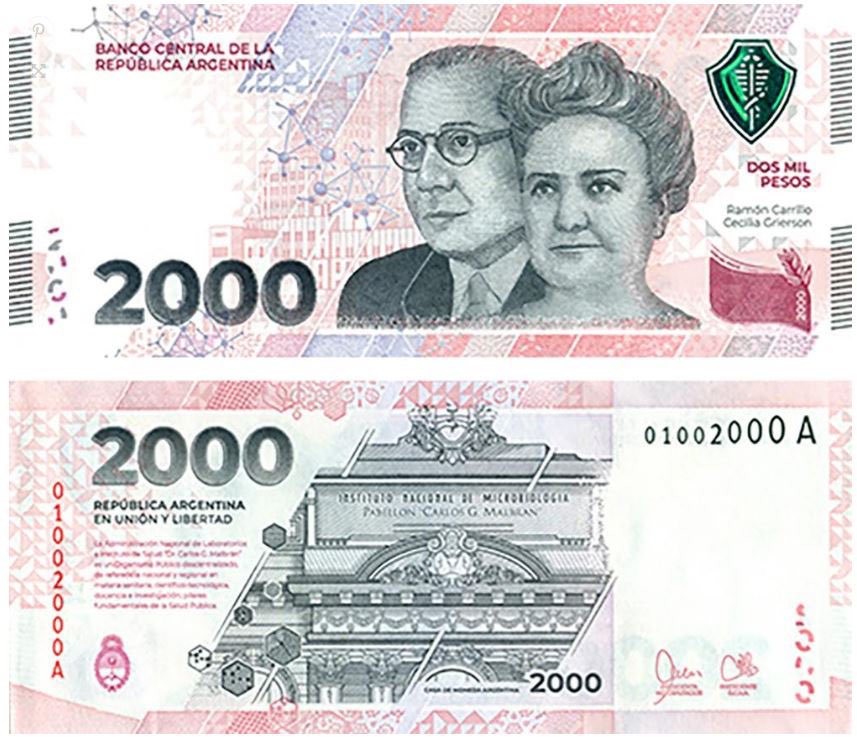 1851 nuevo billete Argentina interna 1