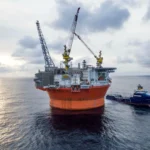 Plataforma FPSO del yacimiento Goliat